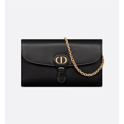 Dior Bobby Chain Pouch Black Smooth M900 / Women's Pouch Bag S5703UBPZ 129623042
