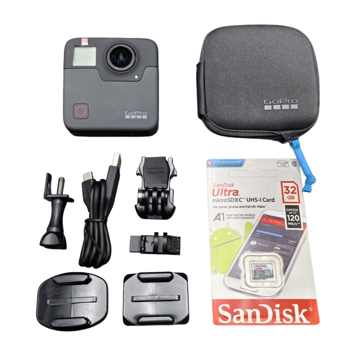 GoPro Fusion 360 Camera Digital 5.2K HD Action Camera VR Video