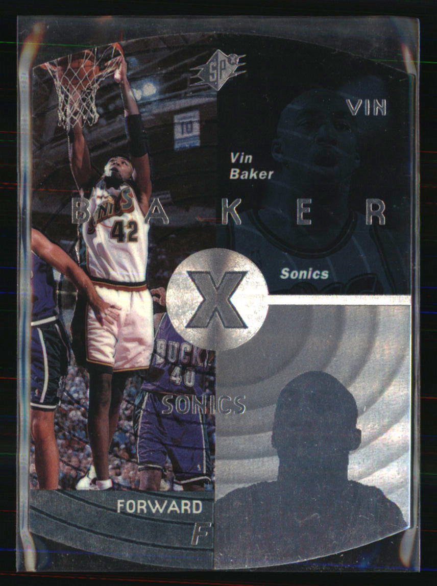 VIN baker　NBA　プロバスケットボール　トレーディングカード Vin Baker Serial Numbered Basketball Sports Trading Card
