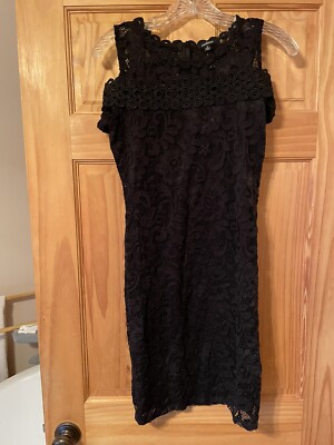 ambiance black lace dress Black Evening Dress Featuring a Satin Skirt and Train | Desirable Presence Dress | Size XS | Ellae Lisque