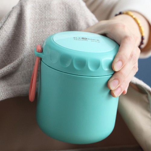 Lunchbox 430ml Isolierbehälter Speisegefäß Thermobehälter Essenbox Brotdose DE - Bild 6 von 10