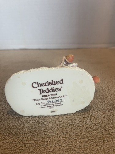 Cherished Teddies Gretchen #203351 - Winter bringt eine Saison Freude - Bild 6 von 6
