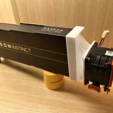 AMD Radeon Instinct MI25 MI50 MI60 MI100 fan heatsink for graphics card