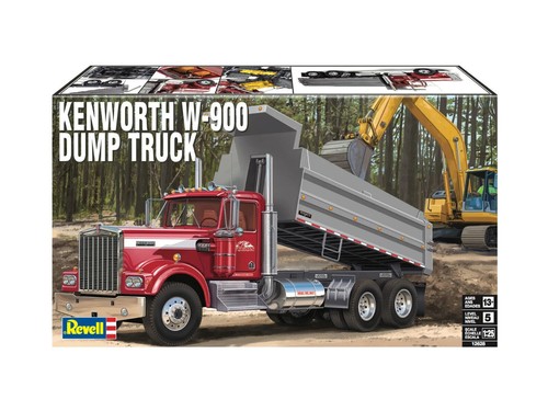 Revell Kenworth W-900 1:25 Dump Truck - 12628