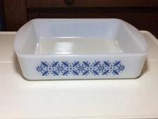 Vintage Glasbake open baker # J-247