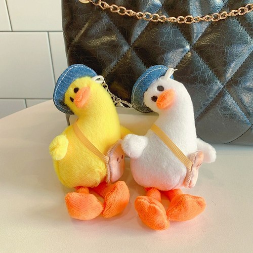 Stuffed Plush Duck Bag Pendant Animals Fluffty Animal Doll Duck Doll Pendant - Picture 3 of 12