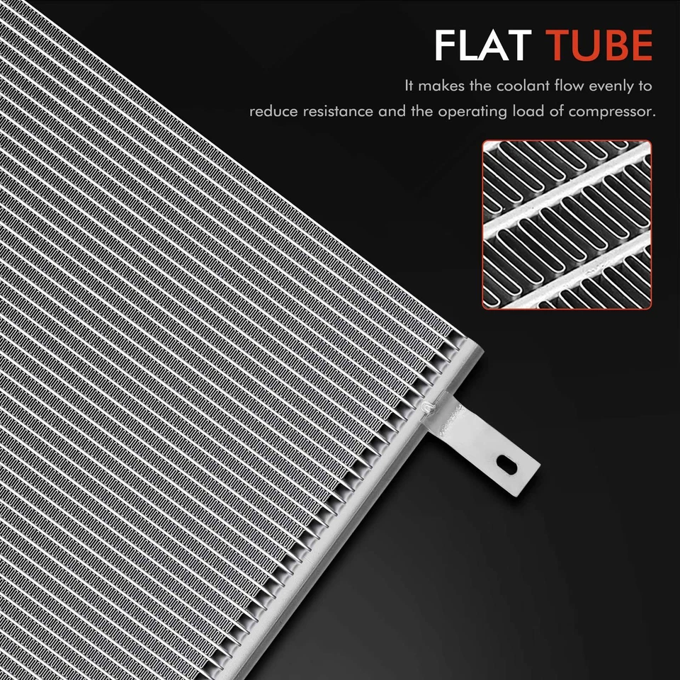 Condensador de aire acondicionado con soporte de 1 pieza para Ford Escape Mercury Mariner Tribute 2008-2010 Foto 3 de 4