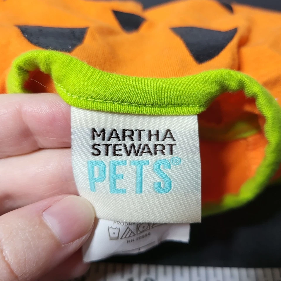 Vestido de Halloween pequeno Martha Stewart Pets abóbora tutu cachorro - Imagem 4 de 4