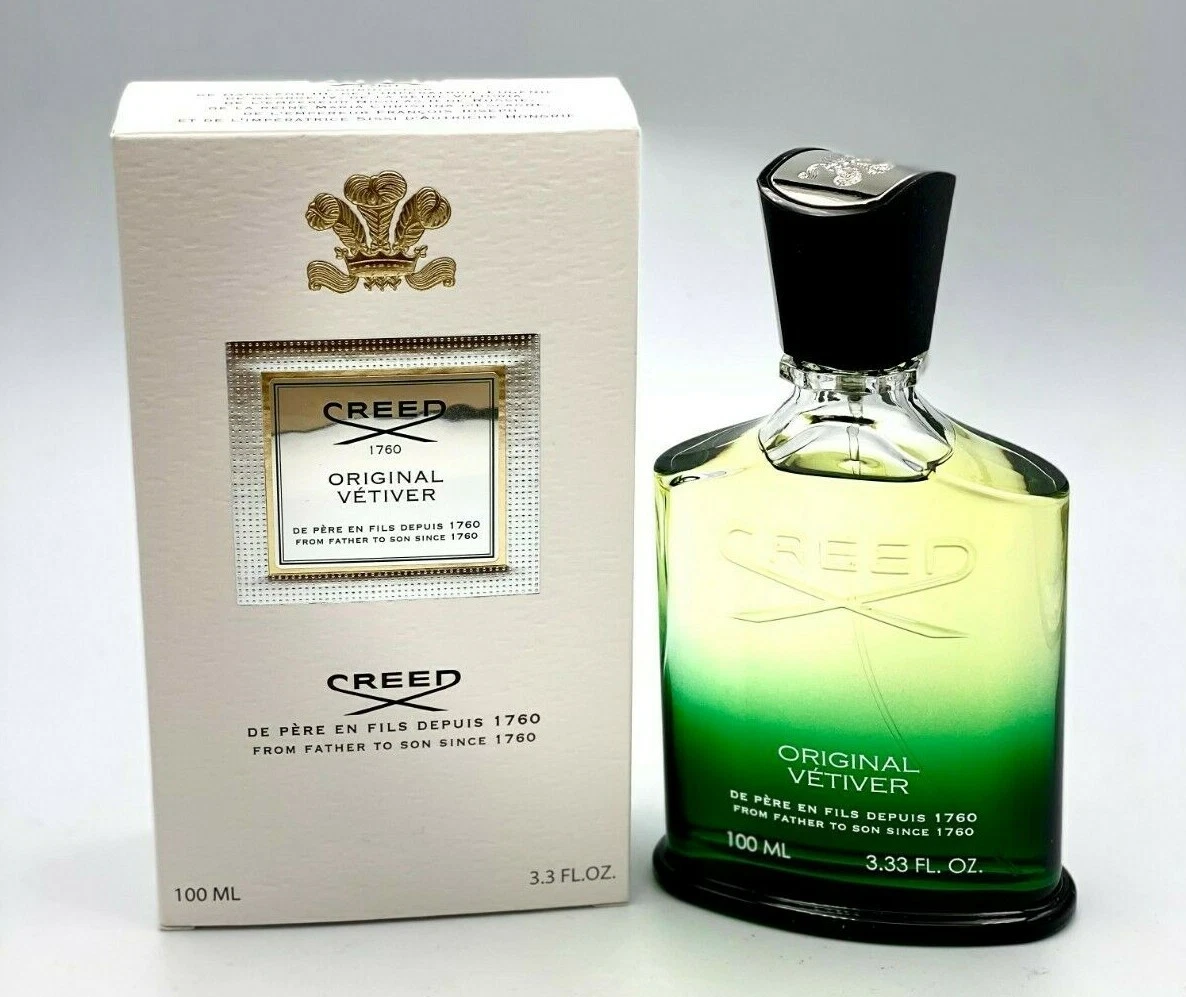 Creed Original Vetiver 3.3 3.4 oz 100 ml Eau De Parfum Spray New in Box