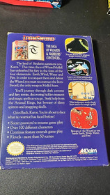 IronSword: Wizards & Warriors II (Nintendo NES) con SCATOLA e POSTER SEXY.