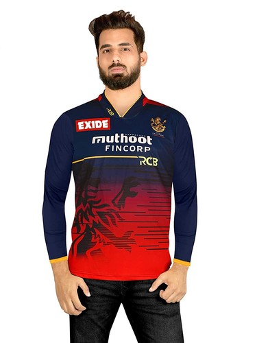 RCB Full Sleeve Jersey Ipl Cricket 