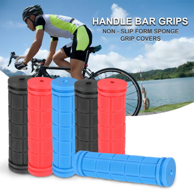 Soft Rubber Handlebar End Grips For Bicycle MTB BMX Road Mountain Bike Cycling