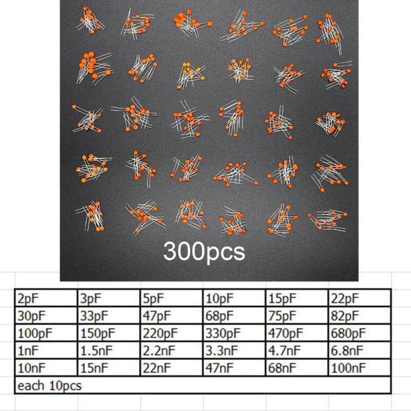 Ceramic Capacitor Assortment 300pcs Values Electronic Components Kit eBay