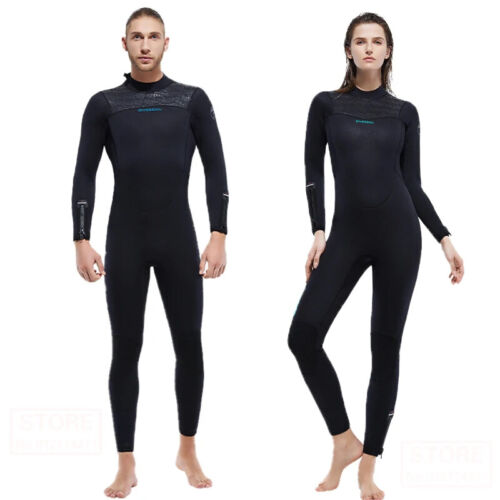 Premium 3MM/5MM Neoprene Wetsuit Men Women for Deep Scuba Diving Snorkeling - Picture 2 of 36