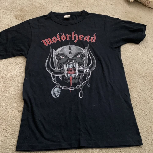 Motorhead 1982 Iron fist tour t shirt vintage retro