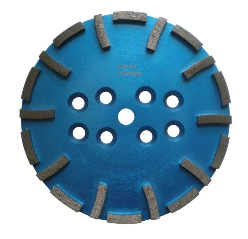 KOPAL Diamant-Schleifteller 250 mm Rund Blau sehr harter Beton Premium Top