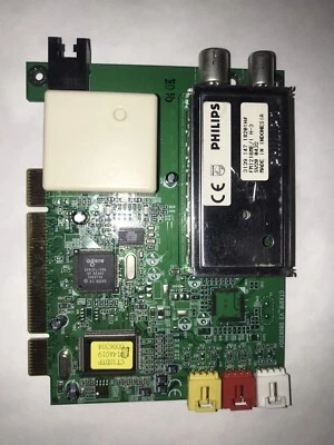 Tuner TV Medion Philips 7134 V.9X DSP modem données/fax CTX908_V3 carte TV PCI - Photo 1/2