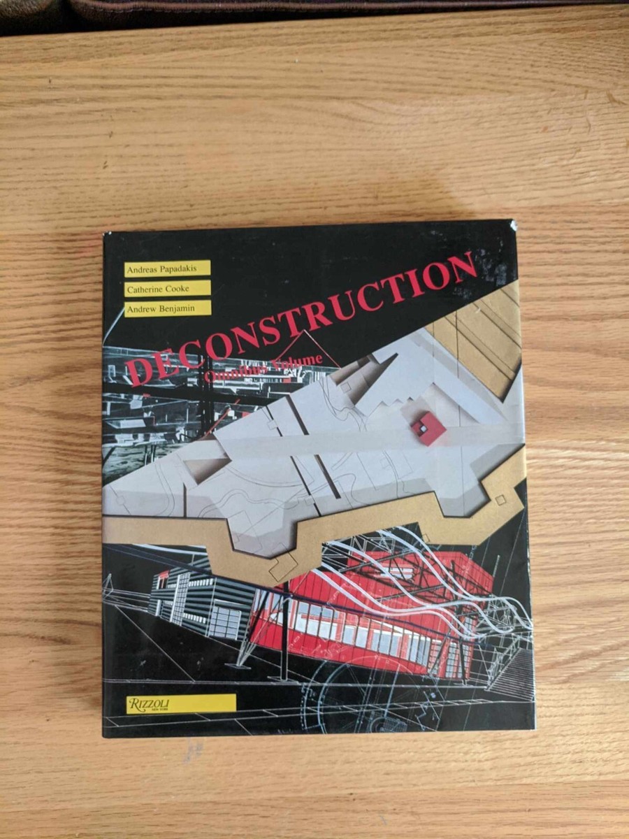 洋書 DECONSTRUCTION Omnibus Volume DECONSTRUCTION Omnibus Volume By Andreas Papadakis 1989