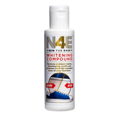 N4E Whitening Compound Politur Reiniger Whitener Restaurator für Schuhe Turnschuhe Stiefel