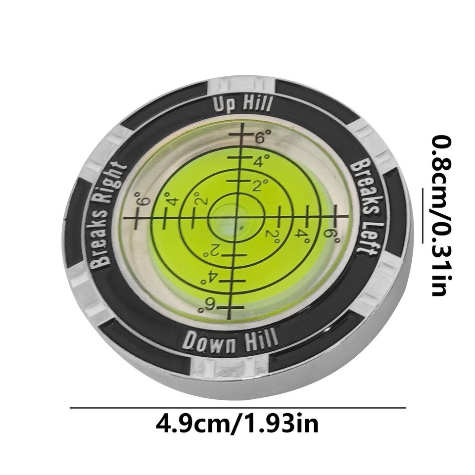Golf Ball Marker Spirit Level Putting Alignment Aid Golf Ball Marker eBay