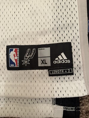 SPURS PARKER ジャージ Tony Parker Adidas 73-74 HWC San Antonio Spurs Gray Jersey
