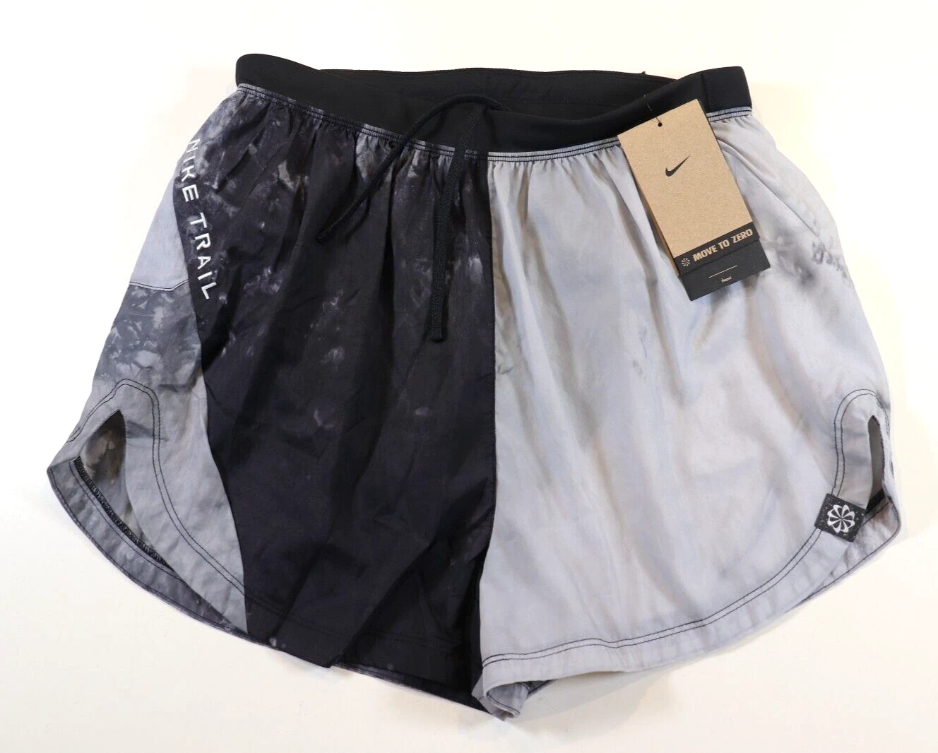 NIKE TRAIL DRI FIT REPEL 3" TYE DYE RUNNING SHORTS DX1021-010 - WOMEN S M
Opens in a new window or t