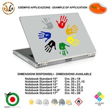 Hands Various Colors Sticker Notebook Tablet Sticker Hands PVC Cropped 7pcs