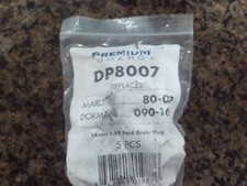 Dp8007 14mm-1. 50 Ford Engine Oil Drain Plug  Marli 80-07 Dorman 0890-161