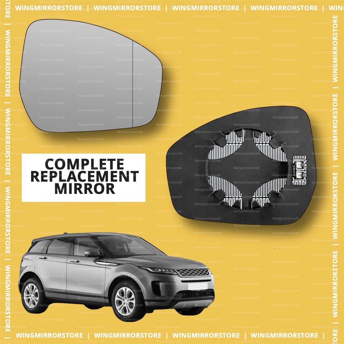 Range rover evoque wing on sale mirror