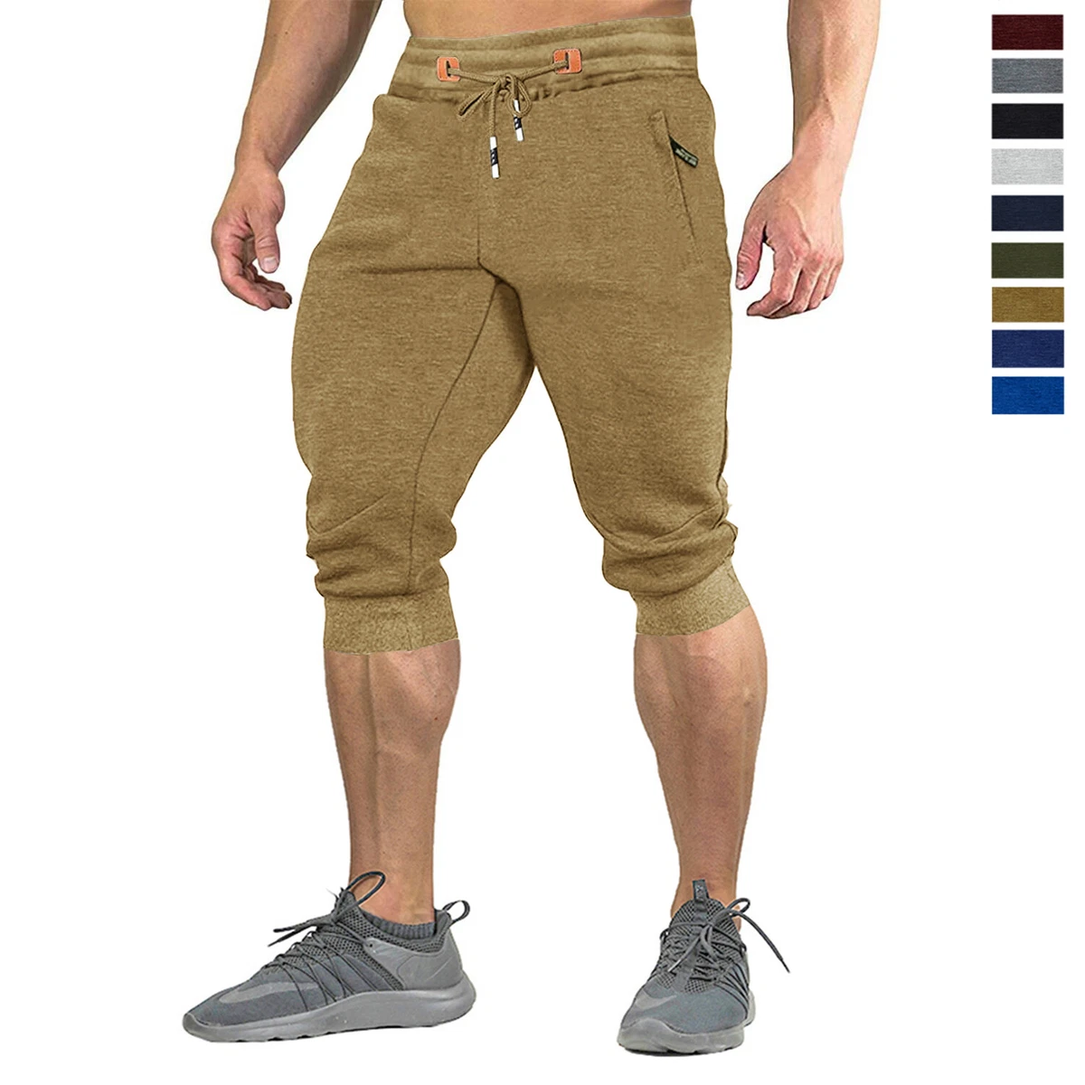 Quarter clearance length joggers