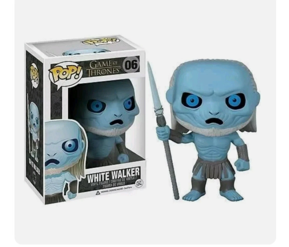 Funko Pop Game of Thrones White Walker 06 New In Box eBay