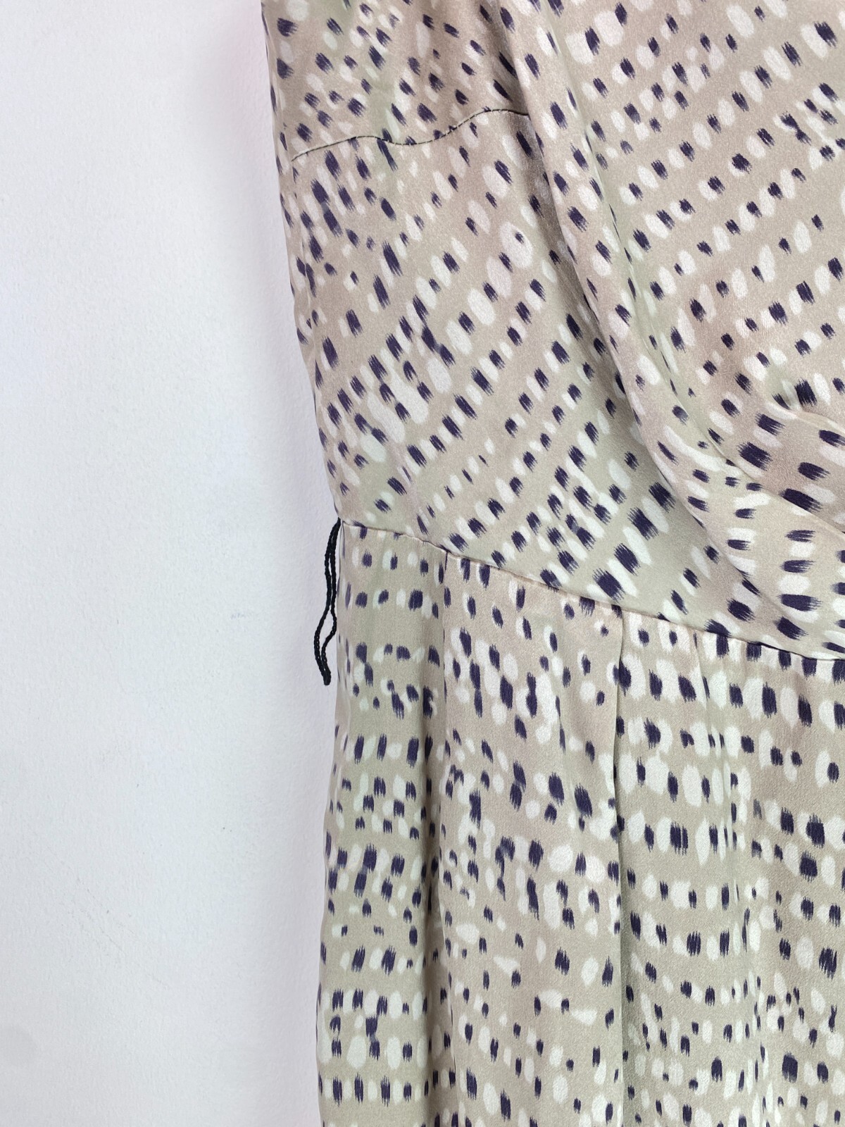 Fenn Wright Manson Beige Black Dot Pattern 100% S… - image 7