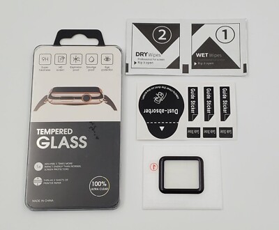 3D Tempered Glass Screen Protector For Apple Watch 1/2/3/4/5/6/SE 38/42/40/44mm