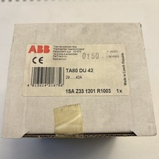 NEW ABB TA80DU-42 OVERLOAD 29-42AMPS