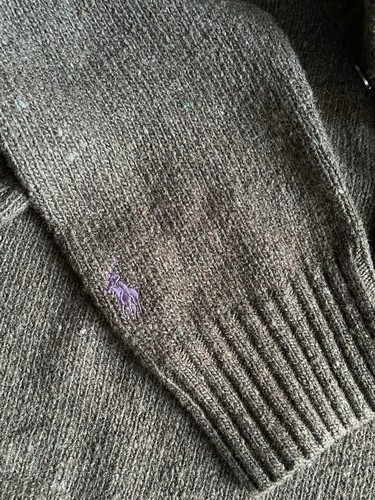 Neu Polo Ralph Lauren Herren Wollpullover Langarm grün Größe XL $ 198 - Bild 3 von 10