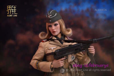 Alert Line 1/6 Al100026 North African Female Officer Afrika Action