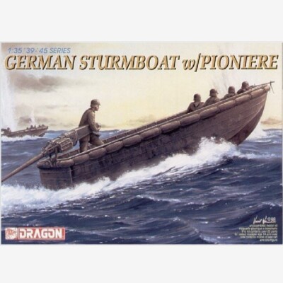 DRAGON 6108 1/35scale GERMAN STURMBOAT w/PIONIERE model kit | eBay