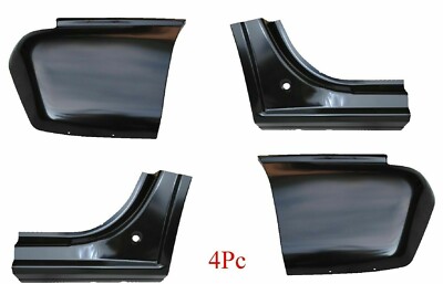 00 06 Tahoe 4Pc Dog Leg & Rear Lower Quarter Patch Panel Kit, Chevy GMC Yukon