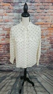 j crew polka dot shirt