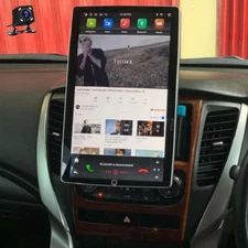 Rotatable 2DIN 10.1" Android 13 Touch Screen Car Stereo Radio GPS WIFI BT Double