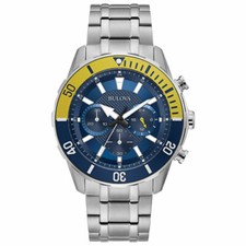 UPC 042429577190 product image for Bulova 98A245 Stainless Steel Men?s Watch (WARRANTY INCL) | upcitemdb.com
