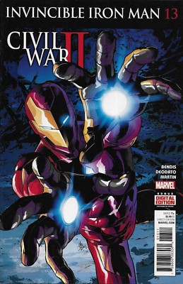 Invincible Iron-Man Comic 13 Cover A Mike Deodato Jr. First Print