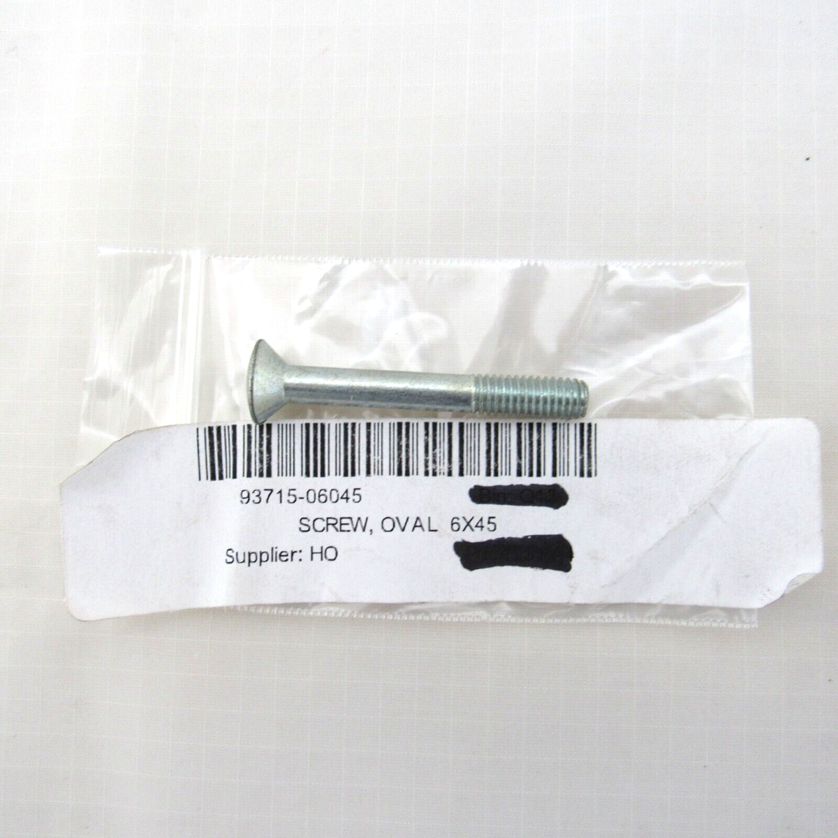 Honda OEM 6x45 Countersunk Oval Screw 93715-06045 | eBay