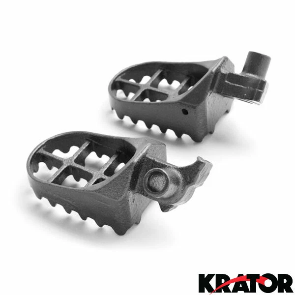 estriberas de acero para motocross MX para Yamaha Gas Gas WR250F WR400F YZ450F Enducross Foto 4 de 4