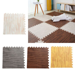Eva Foam Tiles Wood Grain Gym Exercise, Wood Foam Floor Tiles