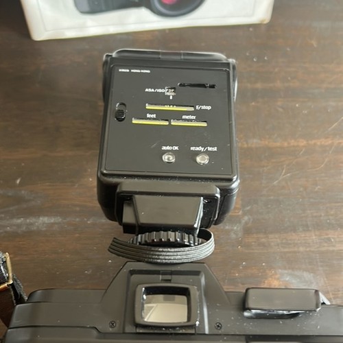 Pentax P3 Camera Vintage With Pentax-A 50mm 1:2, Sun Pak Auto 144 PC, & Bag - Picture 6 of 12