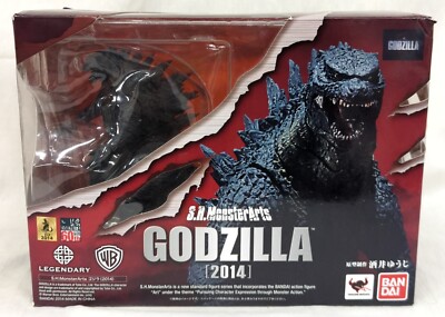 BANDAI - モンスターアーツ  GODZZILA 2014 BANDAI S.H.MonsterArts GODZILLA 2014 Action Figure MISB
