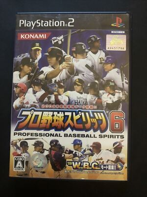 Professional Baseball Spirits 6 - PS2 Playstation 2 NTSC-J Japan