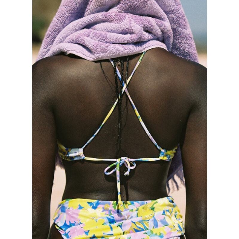 新品未使用　for love and lemons スイムウェア FOR LOVE AND LEMONS Daffodil Underwire Bikini Top NEW Small