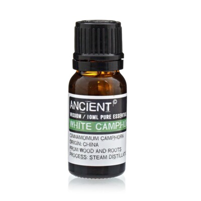 Weißer Kampfer Öl - 10ml - 100% naturreines, ätherisches Öl - Ancient Wisdom